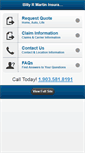 Mobile Screenshot of billymartininsurance.com